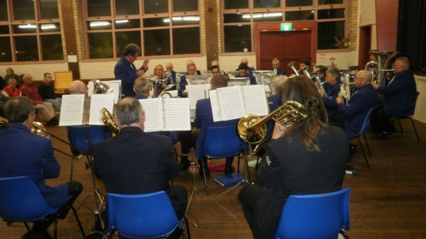 CNL Brass, conducted by John Kellaway, entertain