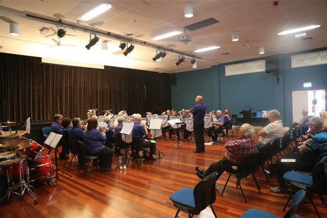 CNL Brass entertain the audience